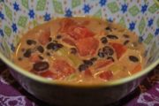Bean Soup with Coconut Milk