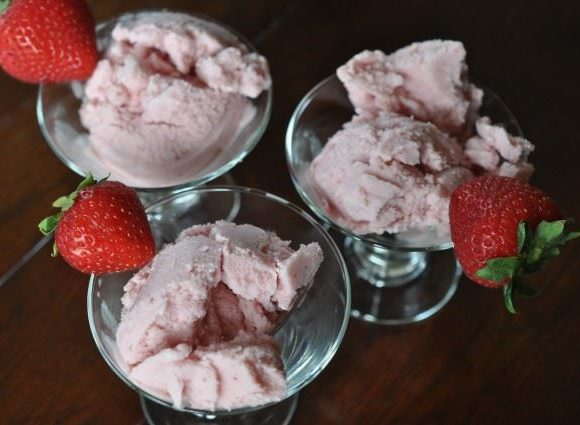Strawberry Ice Cream Recipe - Allergy Free!