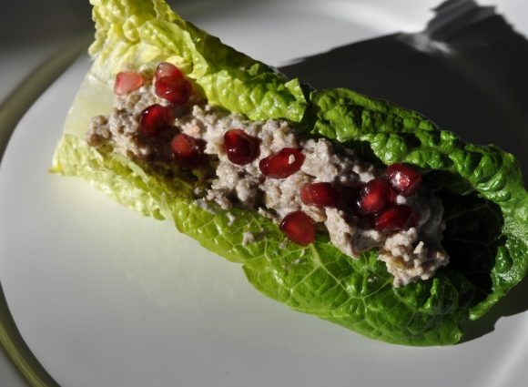 Raw Protein Salad Wrap
