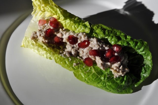 Raw Protein Salad Wrap