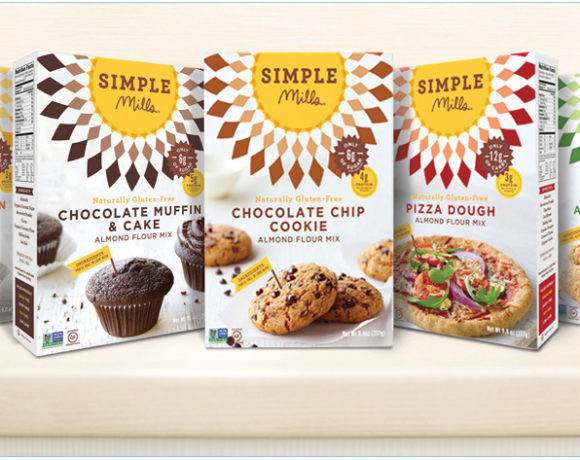 Boxes of Simple Mills baking mix